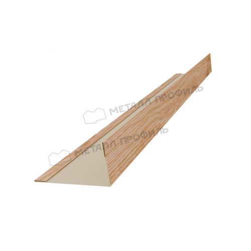 Планка угла усиливающая для забора 40х20 х 2500 (ECOSTEEL_T-01-Сосна-0.5)