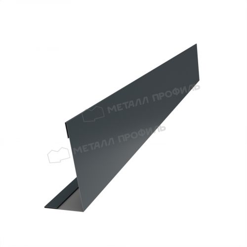 Планка угла усиливающая для забора 40х20 х 2500 NormanMP (ПЭ-01-7016-0.5)