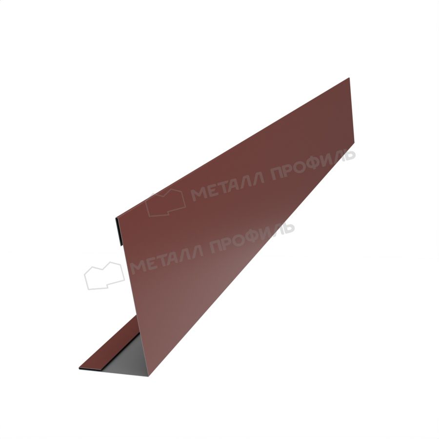 Планка угла усиливающая для забора 40х20 х 2500 NormanMP (ПЭ-01-RR32-0.5)