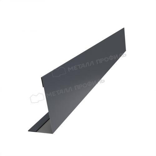 Планка угла усиливающая для забора 40х20 х 3000 NormanMP (ПЭ-01-7024-0.5)