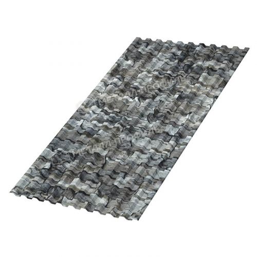 Профлист МЕТАЛЛ ПРОФИЛЬ C-21х1000 (ECOSTEEL-01-БелыйКамень-0.5)