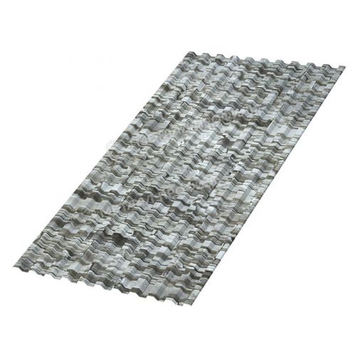 Профлист МЕТАЛЛ ПРОФИЛЬ C-21х1000 (ECOSTEEL-01-БелыйПлитняк-0.5)