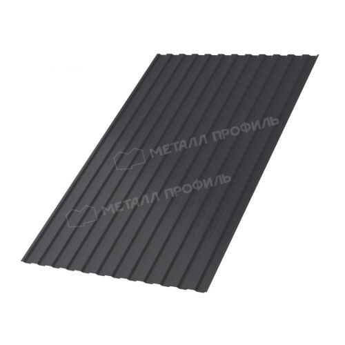 Профлист МЕТАЛЛ ПРОФИЛЬ МП-10x1100-B (PURMAN-20-7024-0,5)