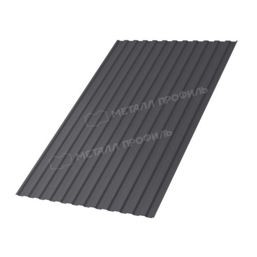 Профлист МЕТАЛЛ ПРОФИЛЬ МП-10х1100-B (VALORI-20-Grey-0,5)