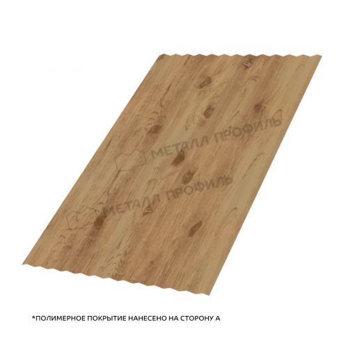 Профлист МЕТАЛЛ ПРОФИЛЬ МП-18x1100-A (ECOSTEEL_MA-01-Сосна-0,5)