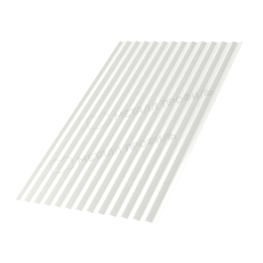 Профлист МЕТАЛЛ ПРОФИЛЬ МП-18x1100-B (PURMAN-20-9010-0,5)