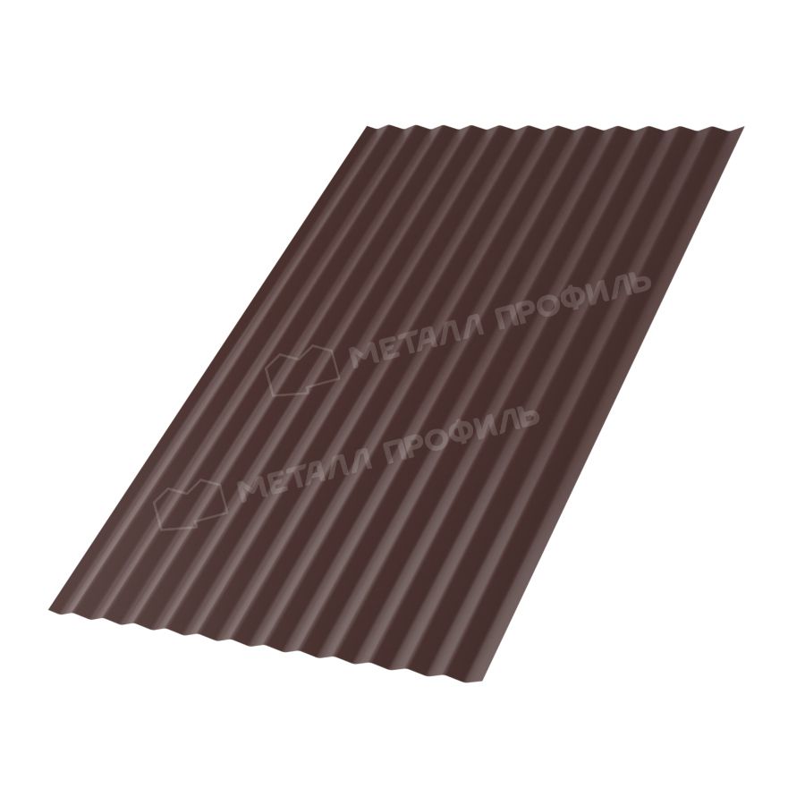 Профлист МЕТАЛЛ ПРОФИЛЬ МП-18x1100-B (ПЭ-01-RR32-0,45)
