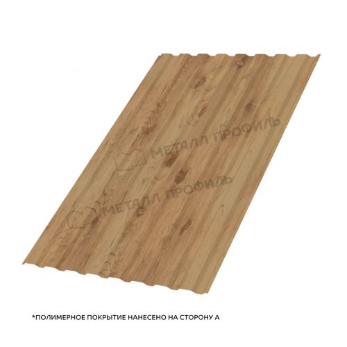 Профлист МЕТАЛЛ ПРОФИЛЬ МП-20x1100-A (ECOSTEEL_MA-01-Сосна-0,5)