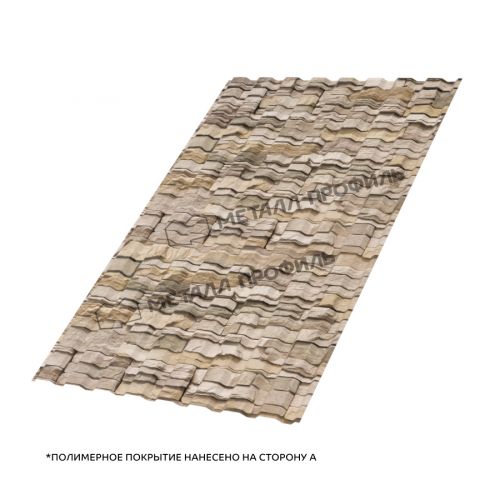 Профлист МЕТАЛЛ ПРОФИЛЬ МП-20x1100-A (ECOSTEEL-01-Песчаник-0,5)