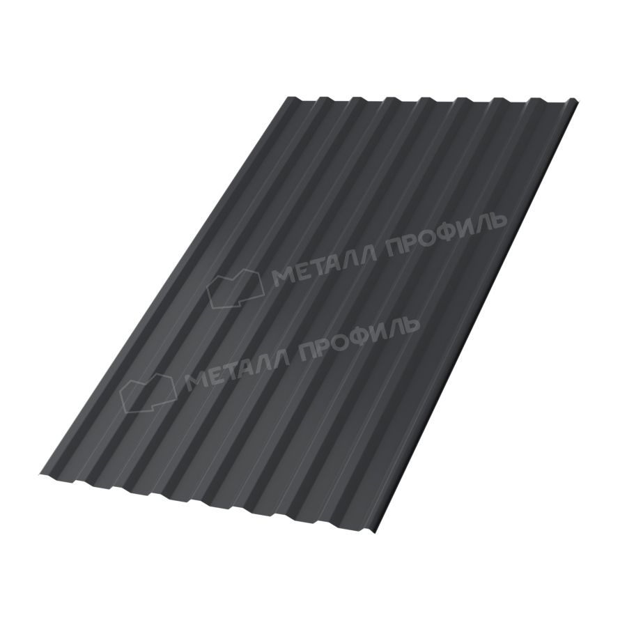 Профлист МЕТАЛЛ ПРОФИЛЬ МП-20x1100-R (PURMAN-20-7024-0,5)