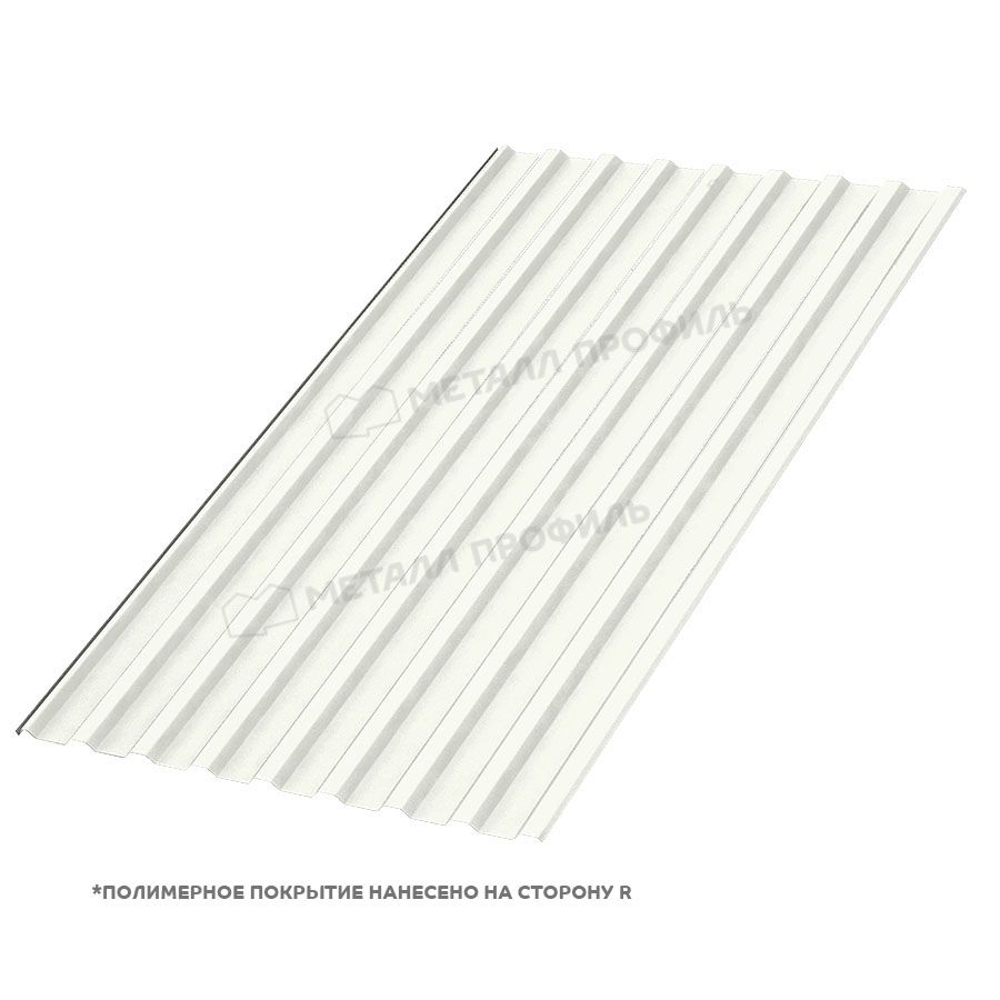 Профлист МЕТАЛЛ ПРОФИЛЬ МП-20x1100-R (ПЭ_Д-01-9010-0,6)
