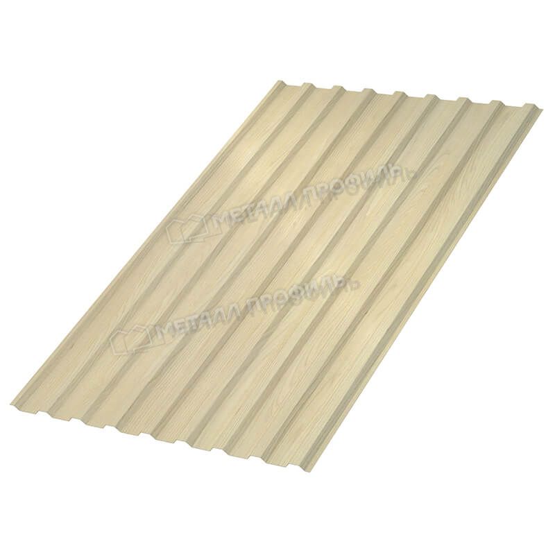 Профлист МЕТАЛЛ ПРОФИЛЬ МП-20х1100 (ECOSTEEL-01-Клен-0.5)
