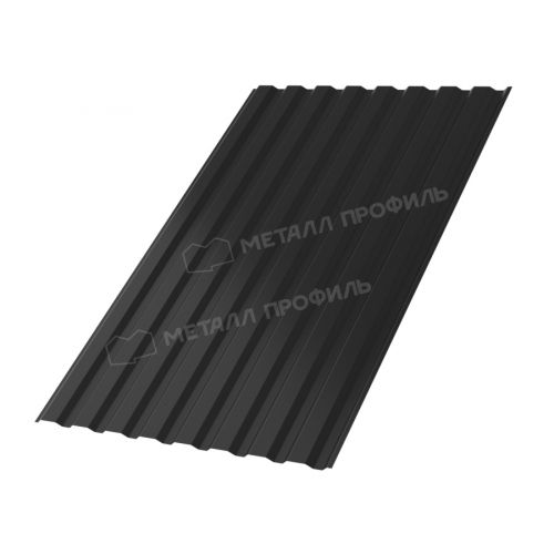 Профлист МЕТАЛЛ ПРОФИЛЬ МП-20х1100 (PURMAN-20-9005-0.5)