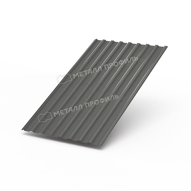 Профлист МЕТАЛЛ ПРОФИЛЬ МП-20х1100 (PURMAN-20-9007-0.5)