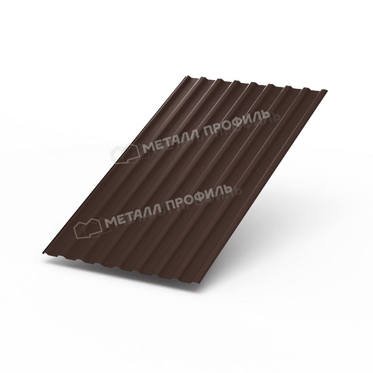 Профлист МЕТАЛЛ ПРОФИЛЬ МП-20х1100 (VikingMP-01-8017-0.5)