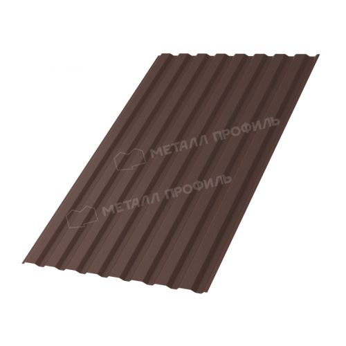 Профлист МЕТАЛЛ ПРОФИЛЬ МП-20х1100-A (MattMP-20-8017-0,5)