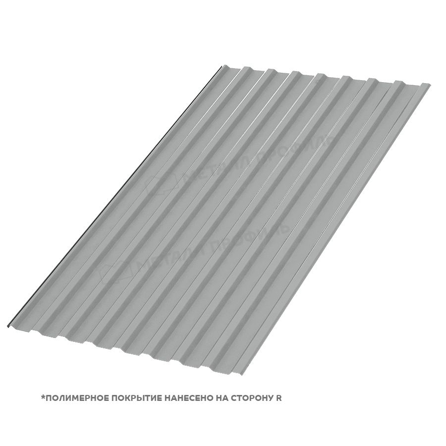 Профлист МЕТАЛЛ ПРОФИЛЬ МП-20х1100-A (PURMAN-20-9006-0,5)