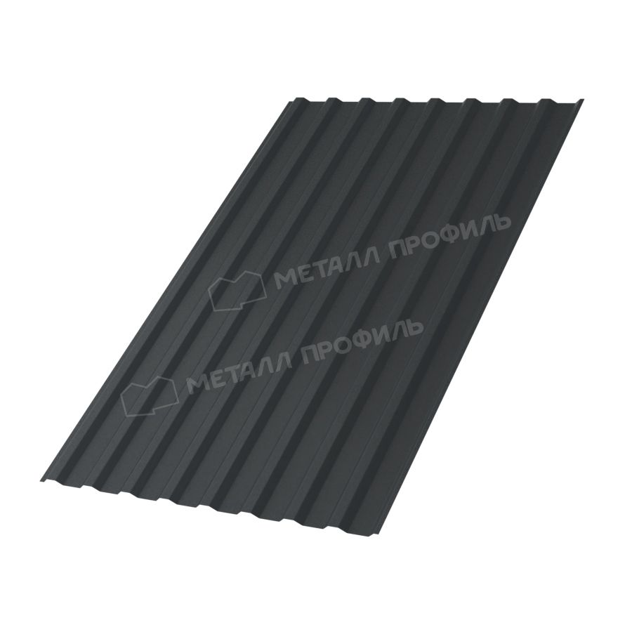 Профлист МЕТАЛЛ ПРОФИЛЬ МП-20х1100-B (VikingMP-01-7016-0,45)