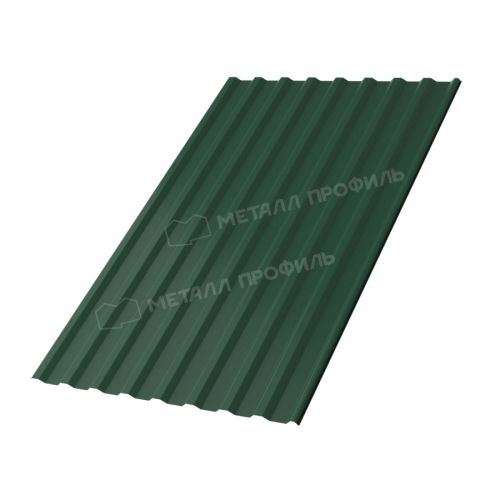 Профлист МЕТАЛЛ ПРОФИЛЬ МП-20х1100-R (ПЭ-12-6005-0,45)
