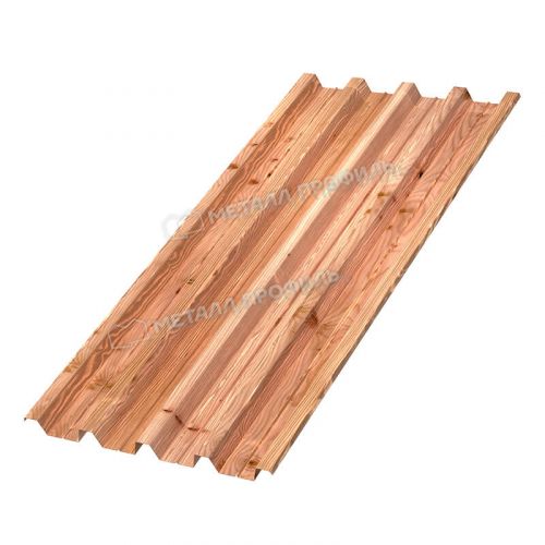Профлист МЕТАЛЛ ПРОФИЛЬ Н-60х845 (ECOSTEEL_T-01-Кедр-0.5)