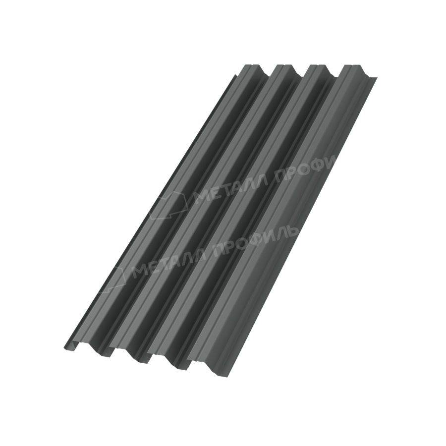 Профлист МЕТАЛЛ ПРОФИЛЬ Н-75x750-B (ПЭ-01-7005-0,7)