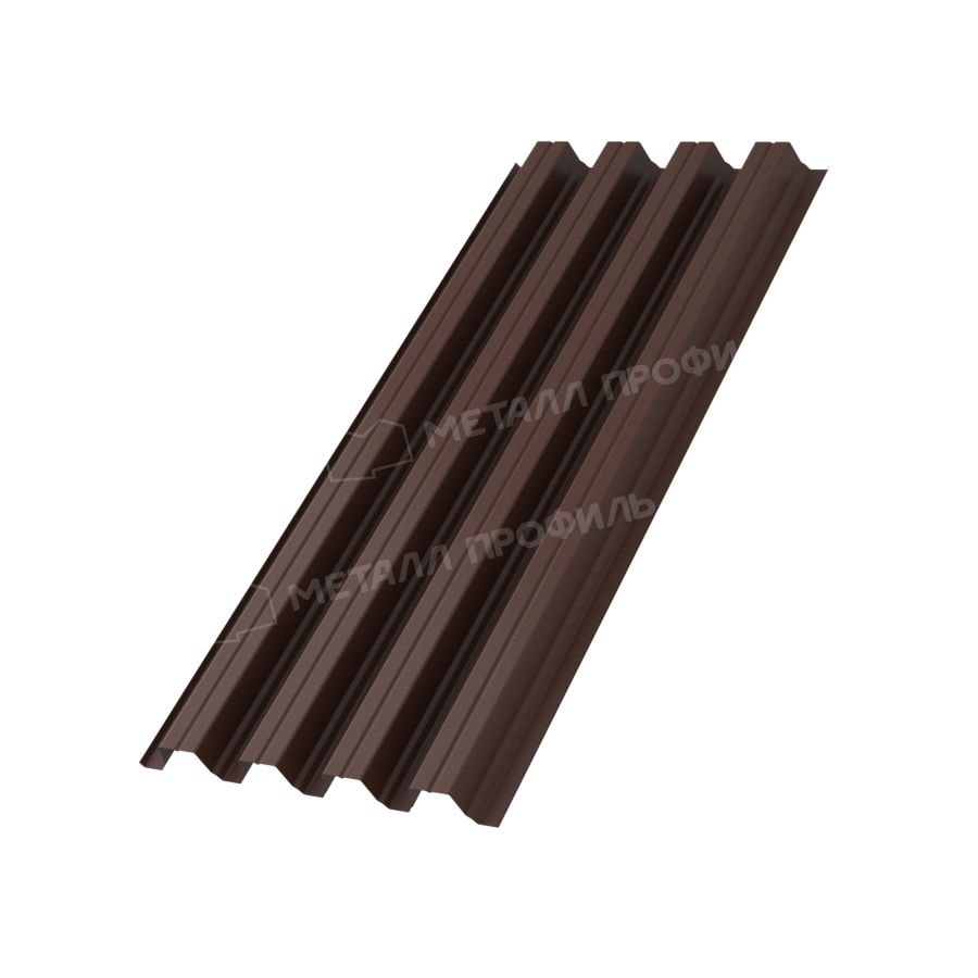 Профлист МЕТАЛЛ ПРОФИЛЬ Н-75x750-B (ПЭ-01-8017-1)