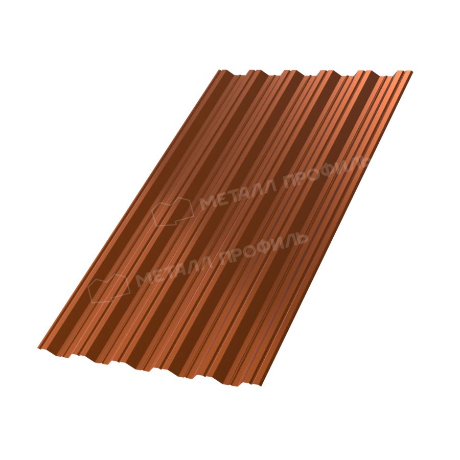 Профлист МЕТАЛЛ ПРОФИЛЬ НС-35x1000-A (AGNETA_Д-03-Copper-0,5)