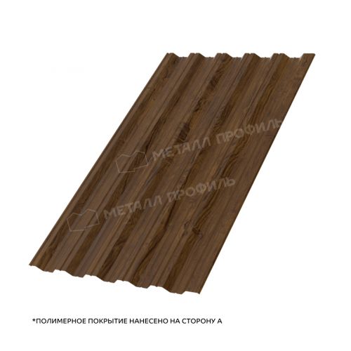 Профлист МЕТАЛЛ ПРОФИЛЬ НС-35x1000-A (ECOSTEEL_T-01-ЗолотойДуб-0,5)