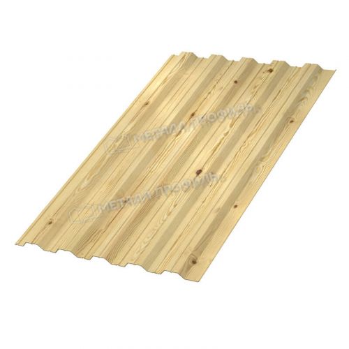 Профлист МЕТАЛЛ ПРОФИЛЬ НС-35х1000 (ECOSTEEL_MA-01-Сосна-0.5)