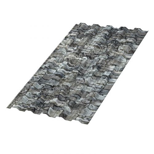 Профлист МЕТАЛЛ ПРОФИЛЬ НС-35х1000 (ECOSTEEL-01-БелыйКамень-0.5)