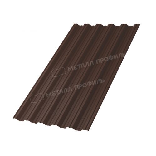 Профлист МЕТАЛЛ ПРОФИЛЬ НС-35х1000-A (VALORI-20-Brown-0,5)