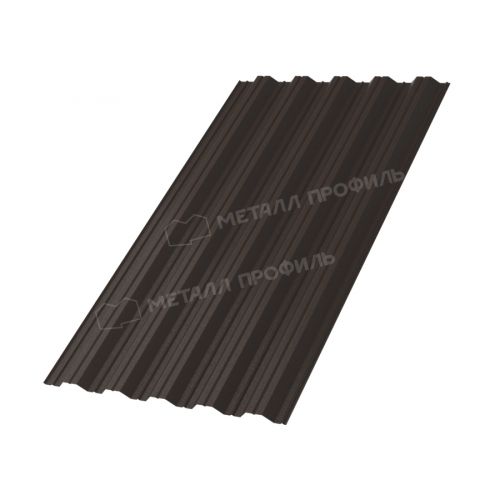 Профлист МЕТАЛЛ ПРОФИЛЬ НС-35х1000-B (VALORI-20-DarkBrown-0,5)