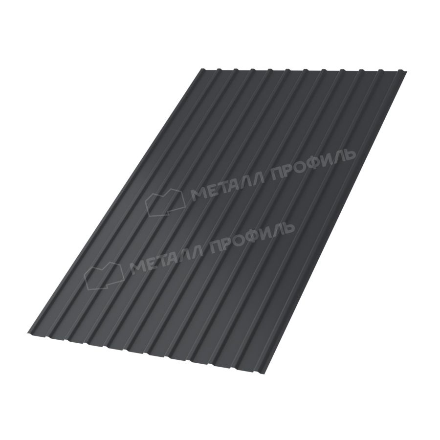 Профлист МЕТАЛЛ ПРОФИЛЬ С-10x1100-S NormanMP (ПЭ-01-7024-0,5)