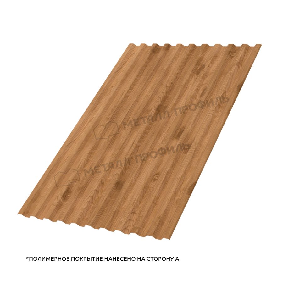 Профлист МЕТАЛЛ ПРОФИЛЬ С-21x1000-A (ECOSTEEL_T-01-Сосна-0,5)