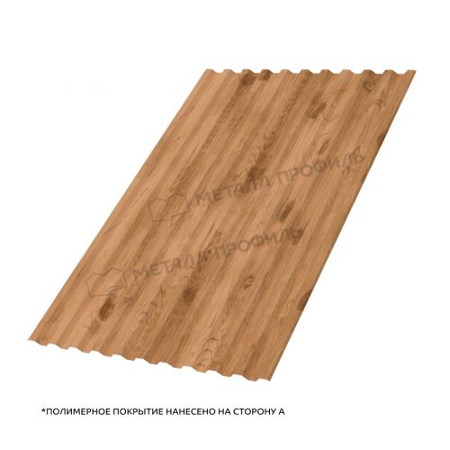 Профлист МЕТАЛЛ ПРОФИЛЬ С-21x1000-A (ECOSTEEL-01-Сосна-0,5)