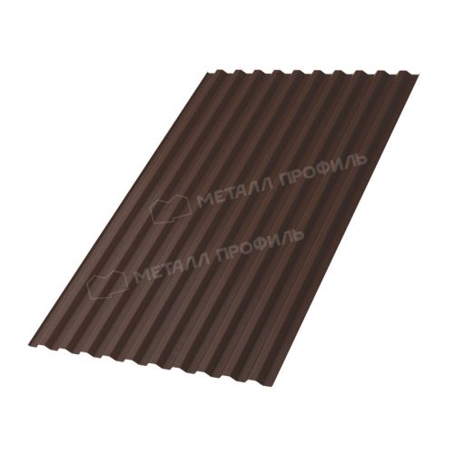 Профлист МЕТАЛЛ ПРОФИЛЬ С-21х1000-B (VALORI-20-Brown-0,5)