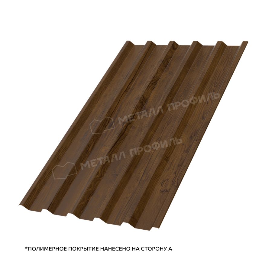 Профлист МЕТАЛЛ ПРОФИЛЬ С-44x1000-A (ECOSTEEL_T-01-ЗолотойДуб-0,5)