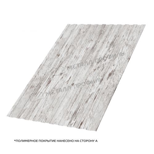 Профлист МЕТАЛЛ ПРОФИЛЬ С-8x1150-A (ECOSTEEL_MA-01-Беленый Дуб-0,5)