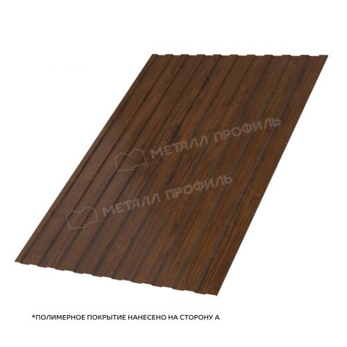 Профлист МЕТАЛЛ ПРОФИЛЬ С-8x1150-A (ECOSTEEL_T_Д-01-ЗолотойДуб-0,5)