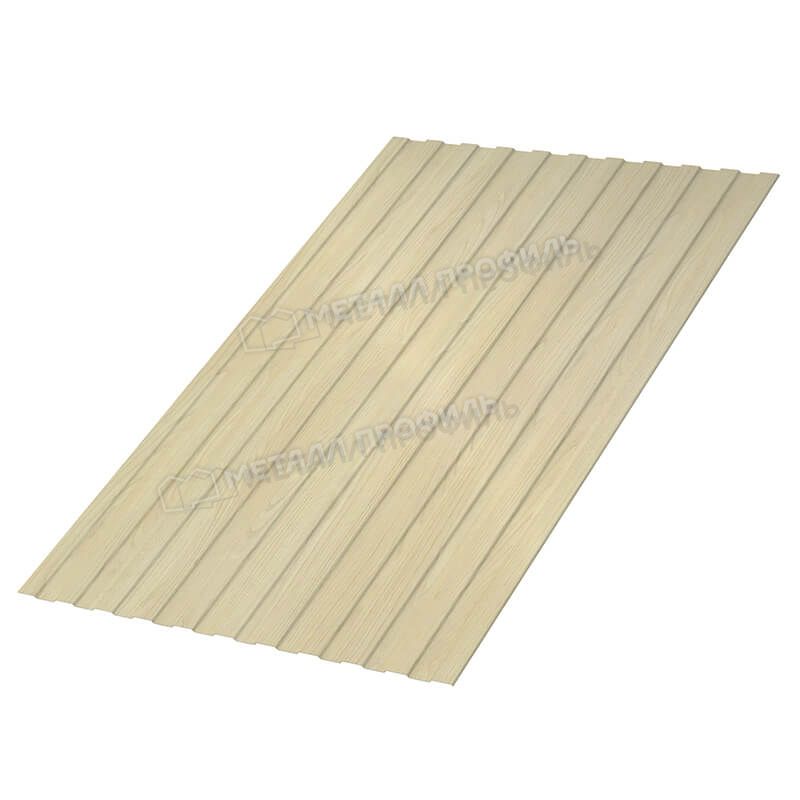 Профлист МЕТАЛЛ ПРОФИЛЬ С-8х1150 (ECOSTEEL-01-Клен-0.5)