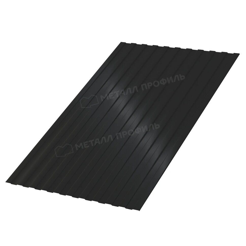 Профлист МЕТАЛЛ ПРОФИЛЬ С-8х1150 (VikingMP-01-9005-0.45)
