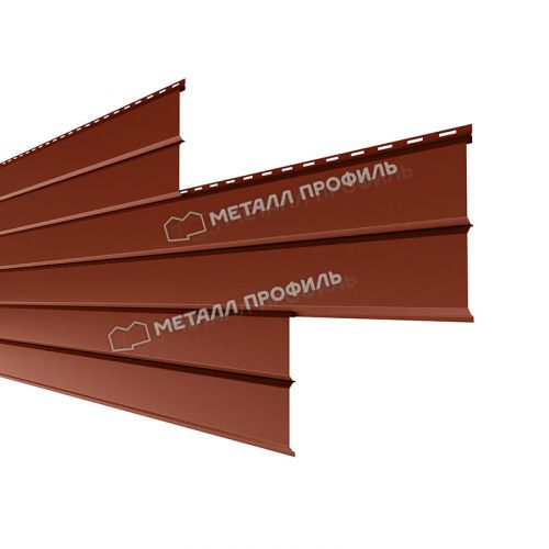 Сайдинг МЕТАЛЛ ПРОФИЛЬ Lбрус-XL-14х335 (PURETAN-20-RR29-0.6)