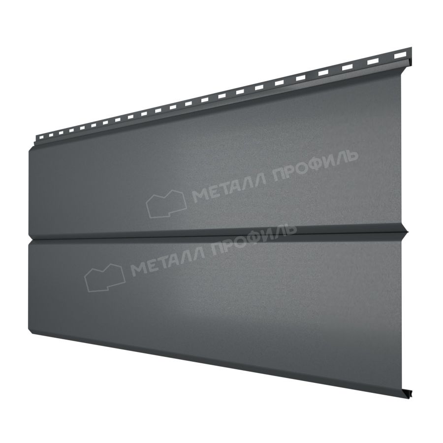 Сайдинг МЕТАЛЛ ПРОФИЛЬ Lбрус-XL-14х335 (VikingMP-01-7016-0.45)
