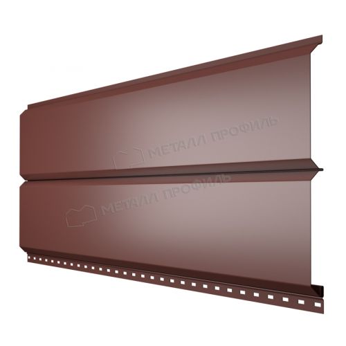 Сайдинг МЕТАЛЛ ПРОФИЛЬ Lбрус-XL-Plus-20х325 (PURMAN-20-RR32-0.5)