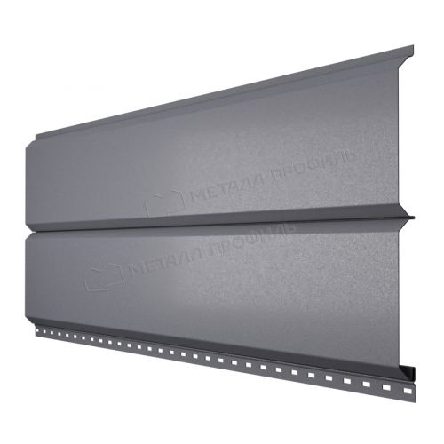 Сайдинг МЕТАЛЛ ПРОФИЛЬ Lбрус-XL-Plus-20х325 (VALORI-20-Grey-0.5)