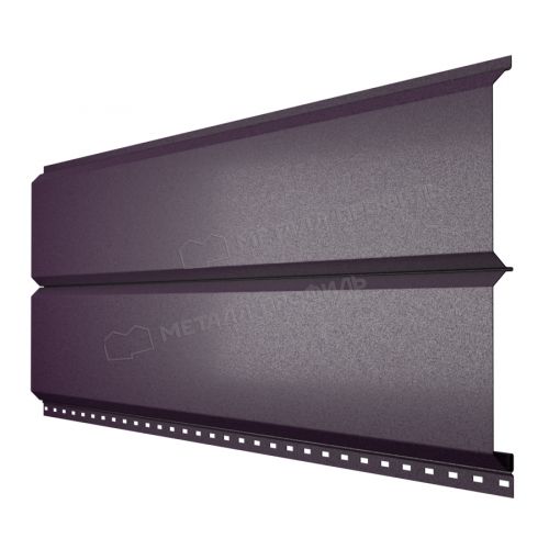 Сайдинг МЕТАЛЛ ПРОФИЛЬ Lбрус-XL-Plus-20х325 (VALORI-20-Violet-0.5)