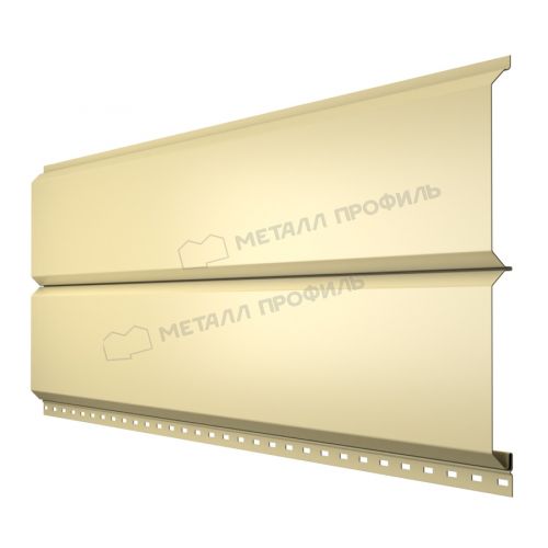 Сайдинг МЕТАЛЛ ПРОФИЛЬ Lбрус-XL-Plus-20х325 (ПЭ-01-1014-0.45)