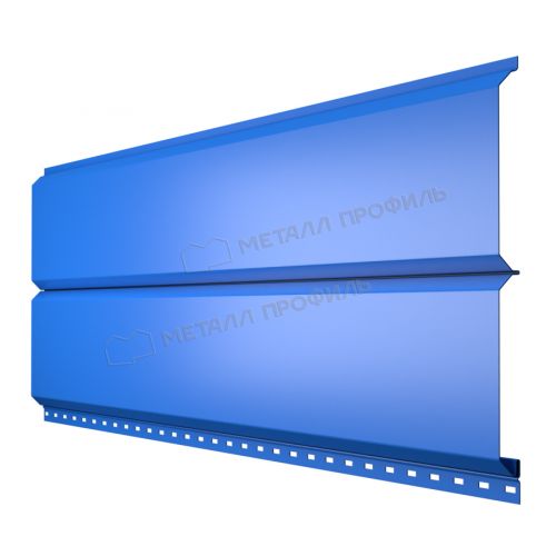 Сайдинг МЕТАЛЛ ПРОФИЛЬ Lбрус-XL-Plus-20х325 (ПЭ-01-5005-0.45)