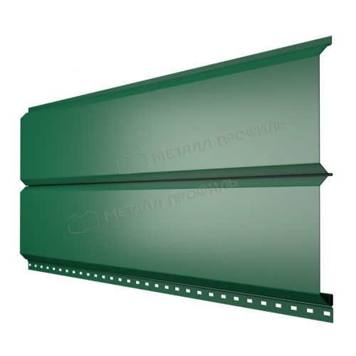 Сайдинг МЕТАЛЛ ПРОФИЛЬ Lбрус-XL-Plus-20х325 (ПЭ-01-6005-0.45)