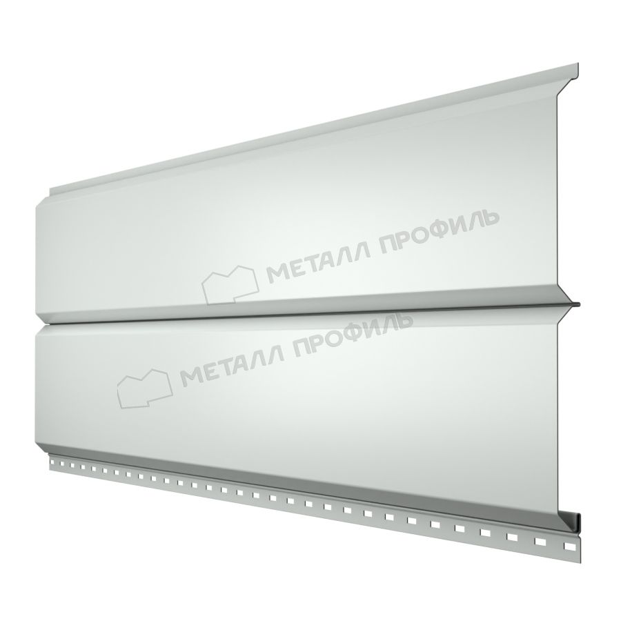 Сайдинг МЕТАЛЛ ПРОФИЛЬ Lбрус-XL-Plus-20х325 NormanMP (ПЭ-01-7035-0.5)